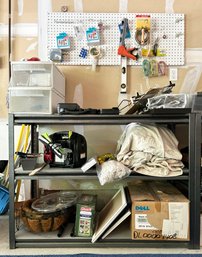 A Garage Shelf And Contents (Right Side) - Winner Takes All - Cool And Useful Stuff!