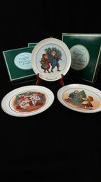 CHRISTMAS MEMORIES MADE EXCLUSIVELY FOR AVON PRODUCTS, INC Plate Set