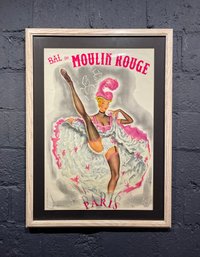 1950s Pierre Gilardeau (OKley) Bal Du Moulin Rouge Paris Poster