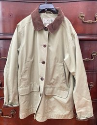 An LL Bean Canvas Jacket