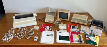 Vintage Apple Monitor G090H, Apple IIc Keyboard, Image Writer II & Much More Apple Accessories