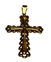 Sterling Silver 2 1/2' Tall Cross Pendant