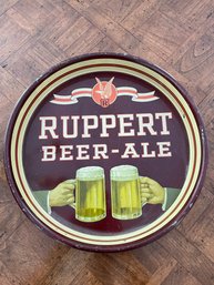 Vintage Ruppert Beer Ale Tray
