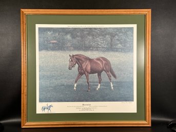 Limited Edition Print, Secretariat, By Famed Equine Artist Richard Stone Reeves, Pencil-Signed & Numbered