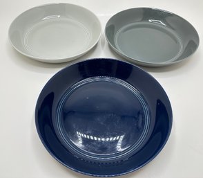 3  Crate & Barrel Serving Bowls By Designer Aaron Probyn