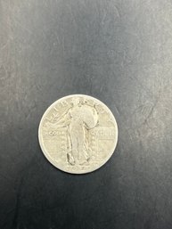 1929 Standing Liberty Silver Quarter