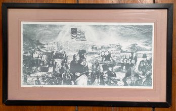 A Revolutionary War Print - Westchester Themed