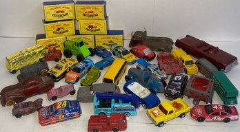 Vintage And Modern Die Cast Vehicles