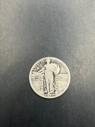 1926 Standing Liberty Silver Quarter