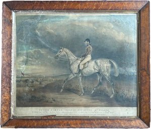 A 19th Century English Racing Print