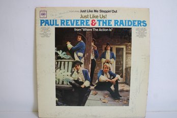 Paul Revere & The Raiders Just Like Us! On Columbia Records