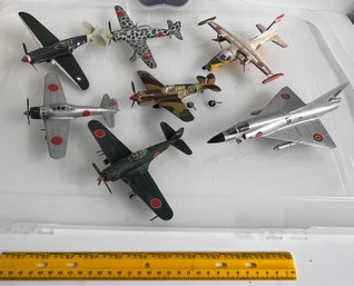 Lot Of 7 Model Airplanes
