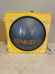 Yankees Traffic Light