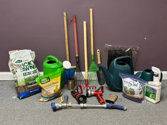 Assorted Yard & Garden Tools, Supplies