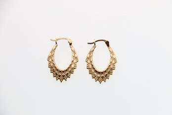 14k Yellow Gold Earrings