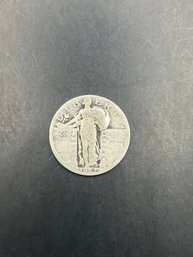 1927 Standing Liberty Silver Quarter