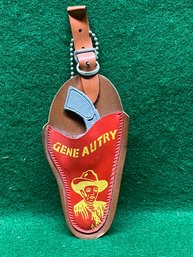 Vintage Gene Autry Pistol And Holster Key Chain. Yes Shipping.