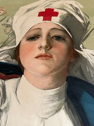 1918 American Red Cross WW 1 Poster