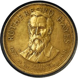 Rutherford Hayes 19th President Civil War Hero Token Coin