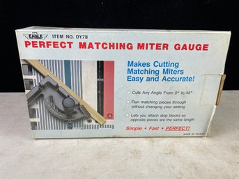 Perfect Matching Miter Gauge