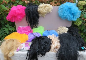 Collection Of  Costume Wigs And Tutus