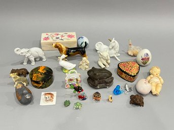 Lot Of Misc Animal Figures And Smalls