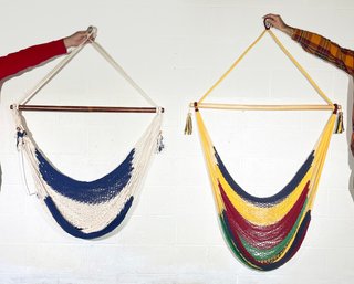 Vintage Hanging Sling Seats