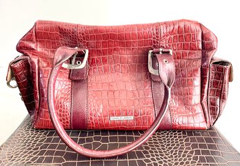 A Large Ladies' Purse In Alligator By Charlie Lapson