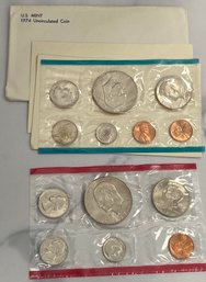 1974 United States Mint Uncirculated Coin Set