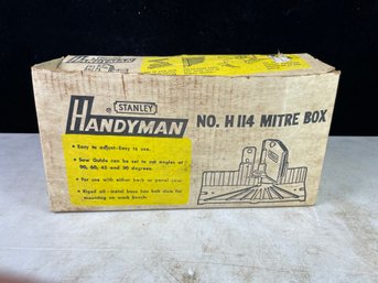 Stanley Handyman No H 114 Mitre Box