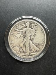 1935 Walking Liberty Silver Half Dollar