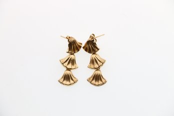 14k Yellow Gold Earrings