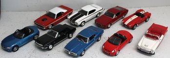 Lot Of 9 Model Cars