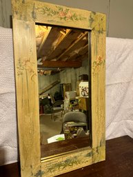 Hand Painted Antiqued Mirror