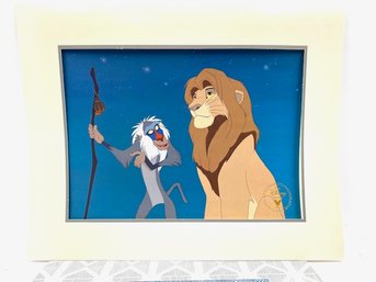 Vintage 1995 Disney's Exclusive Commemorative Lion King Lithograph