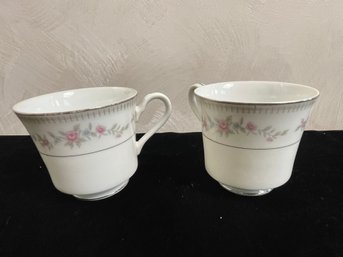 2 Piece Vintage M Japan Tea Cup Set