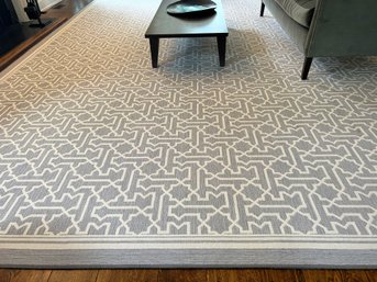 HUGE High Quality Geometric Room Size Area Rug - Excellent Condition