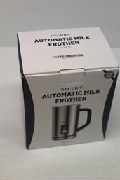 New Stainless Steel Automatic Milk Frother From Secura - Model MMF-015