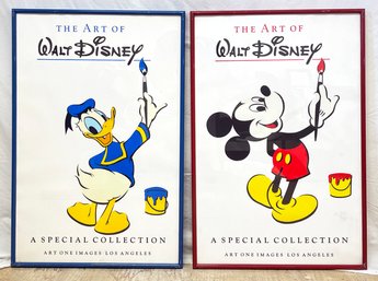 Vintage Art Of Walt Disney Framed Posters