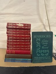 The Worlds 1000 Best Poems Volumes 1 To 10 , Les Miserables Vol 1, Hendersons Garden Guide & Record. Bon Pe/b2