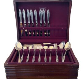 International Sterling Silver Prelude Flatware Set - Service For Eight Plus Extras