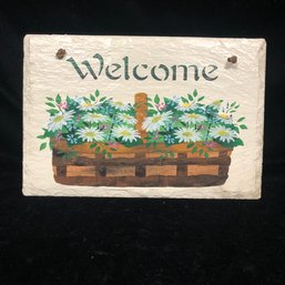 Hanging Welcome Sign