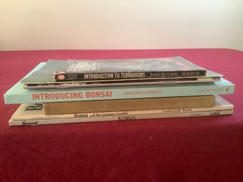 Bonsai Tree Care Book Lot