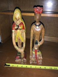 Pair Of Indian Statues