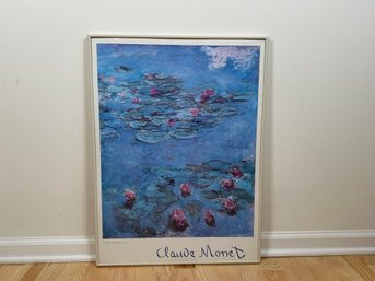 Claude Monet 'Water Lillies' Framed Poster