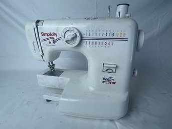 Simplicity Denim Star Sewing Machine