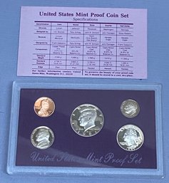 United States Mint Proof Set 1991