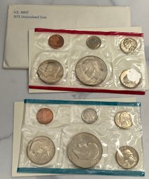 1975 United States Mint Uncirculated Coin Set