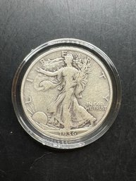 1936-S Walking Liberty Silver Half Dollar