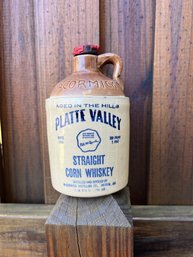 Vintage Whisky Jug Platte Valley